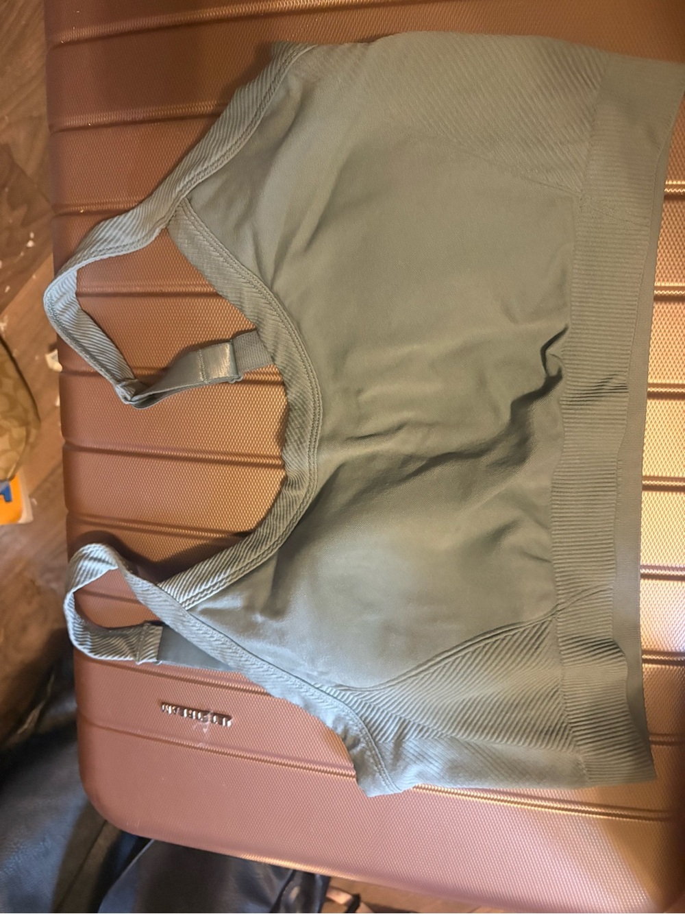 🛍️2/$15🛍️Old Navy Light Blue Seamless Sports Bra